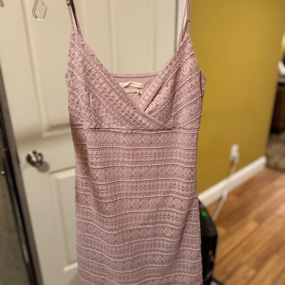 Urban Outfitters Pink Mini Slip Dress Spaghetti Strap